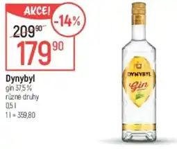 Globus Dynybyl gin 37,5% nabídka