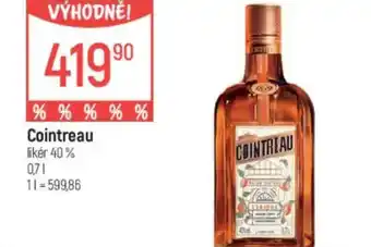 Globus Cointreau likér 40% nabídka