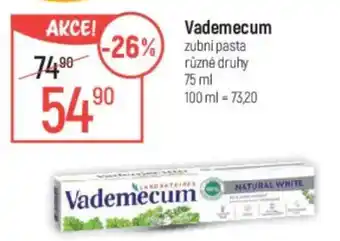 Globus Vademecum zubní pasta nabídka