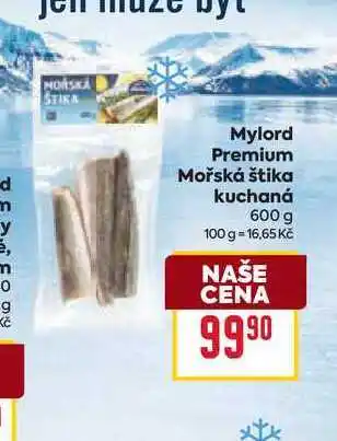 Billa Mylord Premium Mořská štika kuchaná 600 g nabídka