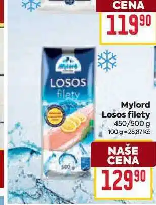 Billa Mylord Losos filety 450/500 g nabídka