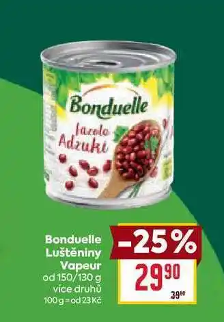 Billa Bonduelle Luštěniny Vapeur od 150/130 g nabídka