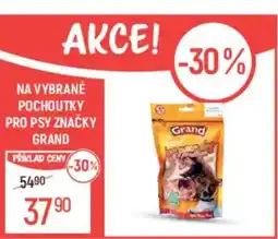 Globus Na vybrané pochoutky pro psy značky grand nabídka