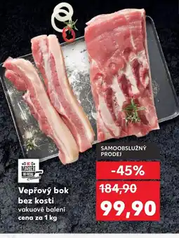 Kaufland Vepřový bok bez kosti nabídka