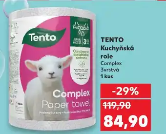 Kaufland TENTO Kuchyňská role nabídka