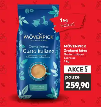 Kaufland MÖVENPICK Zrnková káva nabídka