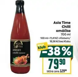 Billa Asia Time Chilli omáčka nabídka