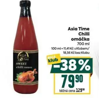 Billa Asia Time Chilli omáčka nabídka