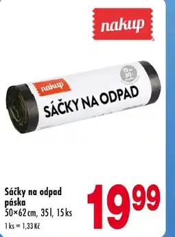 Qanto Sáčky na odpad páska nabídka