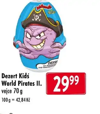 Qanto Dezert Kidś World Pirates II nabídka