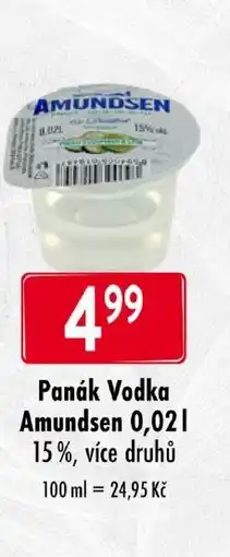 Qanto Panák Vodka Amundsen nabídka