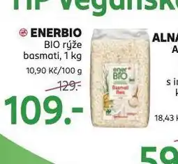 Rossmann Enerbio bio rýže basmati nabídka