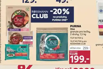 Rossmann Purona one granule pro kočky nabídka