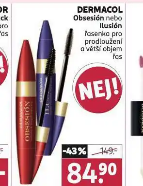 Rossmann Dermacol řasenka nabídka