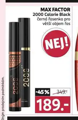 Rossmann Maxfactor řasenka nabídka