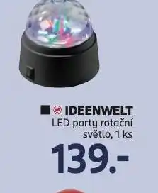 Rossmann Led úparty rotační světlo nabídka