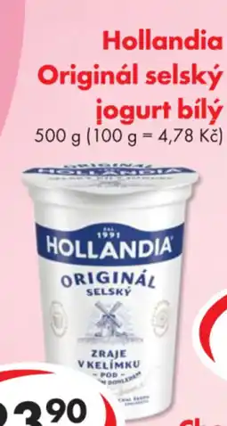 CBA HOLLANDIA Originál selský jogurt bílý nabídka