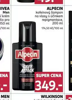 Rossmann Alpecin kofeinový šampon nabídka