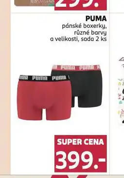 Rossmann Puma pánské boxerky nabídka