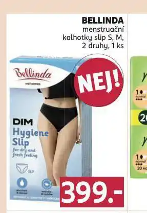 Rossmann Bellinda menstruační kalhotky slip nabídka