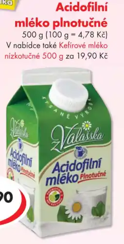 CBA Acidofilní mléko plnotučné nabídka