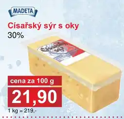 PLUS JIP MADETA Císařský sýr s oky 30% nabídka