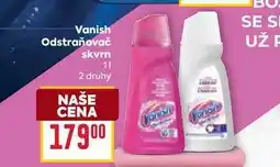 Billa Vanish Odstraňovač skvrn 1l nabídka