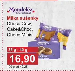 PLUS JIP Milka sušenky nabídka