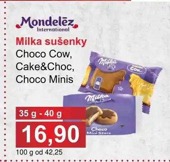 PLUS JIP Milka sušenky nabídka