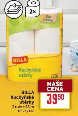 Billa BILLA Kuchyňské utěrky nabídka