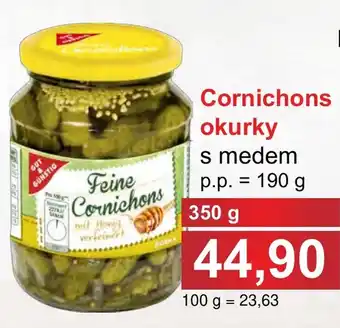 PLUS JIP Cornichons okurky nabídka