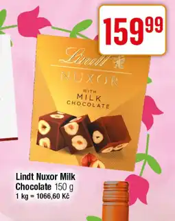 TEMPO Lindt Nuxor Milk Chocolate nabídka