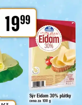 TEMPO Sýr Eidam 30% plátky nabídka