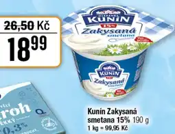 TEMPO Kunín Zakysaná smetana 15% nabídka