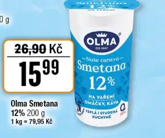 TEMPO OLMA Smetana 12% nabídka