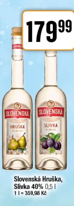 TEMPO Slovenská Hruška, Slivka 40% nabídka