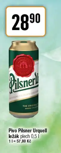 TEMPO Pivo Pilsner Urquell ležák nabídka