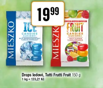 TEMPO Drops ledové, Tutti Frutti Fruit nabídka