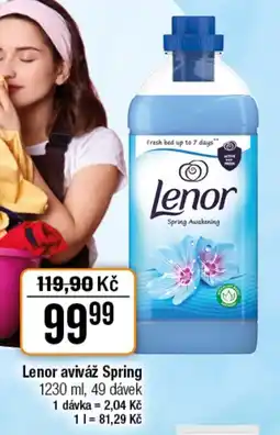 TEMPO Lenor aviváž Spring nabídka