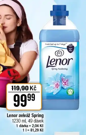 TEMPO Lenor aviváž Spring nabídka