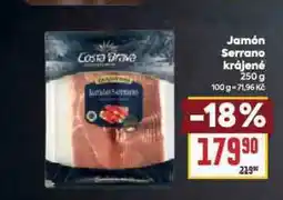 Billa Jamón serrano nabídka