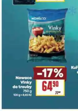 Billa Nowaco vlnky do trouby nabídka