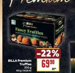 Billa Truffles nabídka