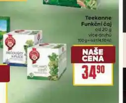 Billa Teekanne čaj nabídka