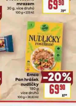 Billa Emco pan hrášek nudličky nabídka