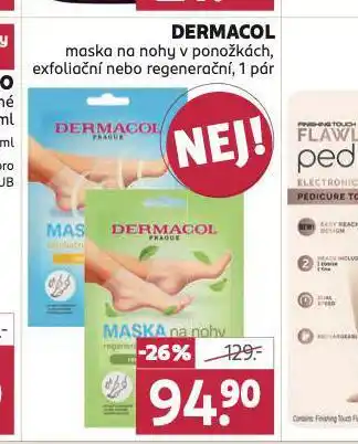 Rossmann Dermacol maska na nohy nabídka