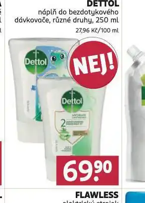 Rossmann Dettol náplň do bezdotykového dávkovače nabídka