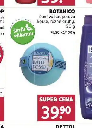 Rossmann Botanico šumivá koupelová koule nabídka