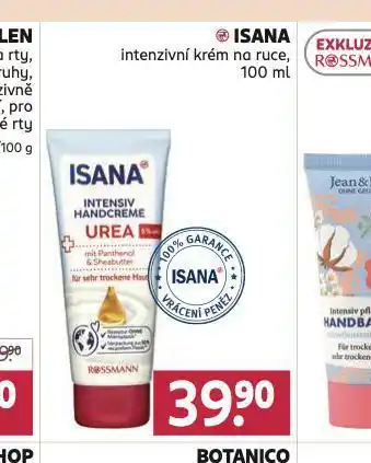 Rossmann Isana intenzivní krém na ruce nabídka