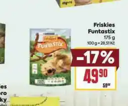 Billa Friskies funtastix nabídka